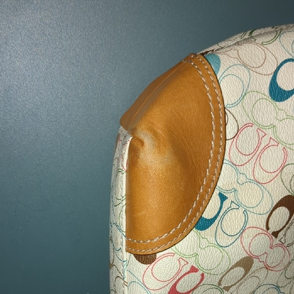 Coach Multicolor Signature Tote - Picture 5 of 5